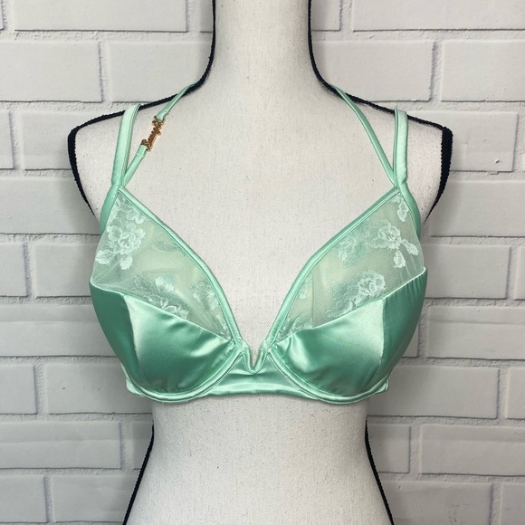 Savage Fenty mint green bralette size 36D - Picture 1 of 8
